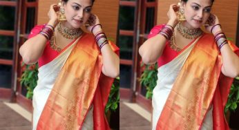 സാരിയില്‍ അതിസുന്ദരിയായി അനുശ്രീ