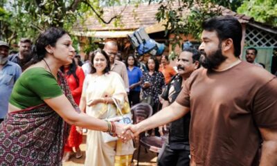 Shobana and Mohanlal