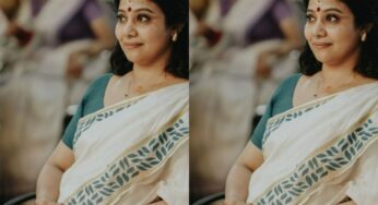 സാരിയില്‍ മനോഹരിയായി രചന