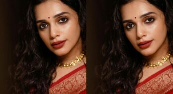 ചുവപ്പില്‍ ഗംഭീര ലുക്കുമായി ആന്‍ അഗസ്റ്റിന്‍
