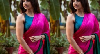 സാരിയില്‍ ചിത്രങ്ങളുമായി റെബ