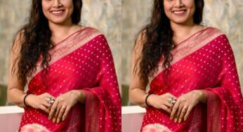 സാരിയില്‍ ഗംഭീര ചിത്രങ്ങളുമായി അനുമോള്‍