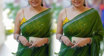 സാരിയില്‍ മനോഹരിയായി അനുമോള്‍