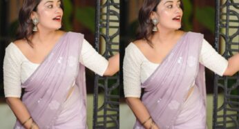 സാരിയില്‍ അടിപൊളിയായി അനുമോള്‍