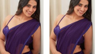സാരിയില്‍ അതീവ ഗ്ലാമറസ് ലുക്കുമായി നയന്‍താര