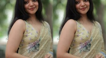 സാരിയില്‍ അടിപൊളിയായി അഹാന