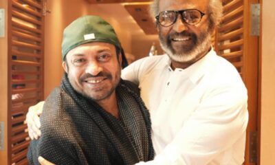 Soubin Shahir and Rajnikanth